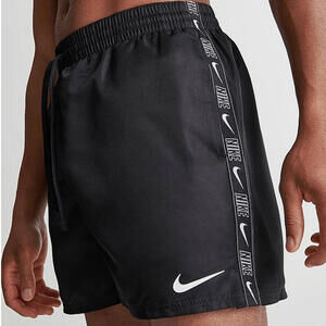 Nike Men’s 5″ Logo Volleyball Shorts, Black, Small